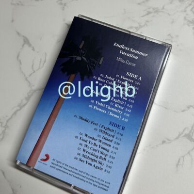 Miley Cyrus Endless Summer Vacation Retro Album Tape Sealed