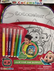 CoComelon Color Your Own Backpack 3+ Years | eBay