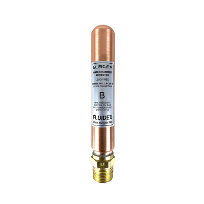 SURGEx LFC20-B BSP, Water Hammer Arrestor, LEAD FREE, 3/4'' DN20