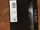BRAND NEW LAUREN RALPH LAUREN ANGELINE SAND KIDSUEDE SOFT NAPA SNEAKERS SZ 7 — photo 6