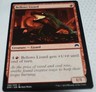 Magic card MTG Bellow Lizard Red Common Creature Origins Jack Wang 2015
