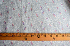 MULTI LEAF PRINT ON WHITE 100 COTTON FABRIC 3 YARDS 27 INCHES