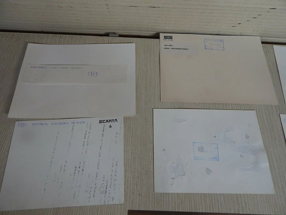 RACCOLTA 8 FOTOGRAFIE BUS PULLMAN VINTAGE SCANIA VAN HOOL MENARINI VOLVO - Immagine 4 di 4