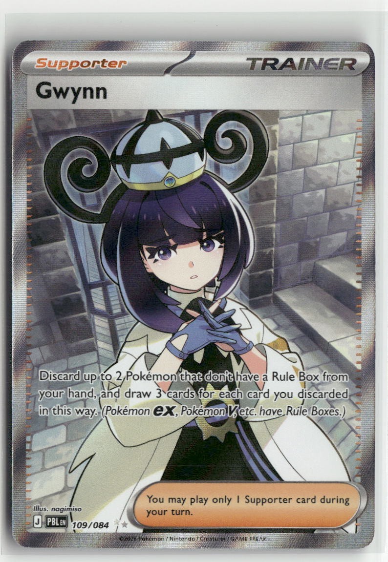 Pokémon Pitch Black #109/084 Gwynn