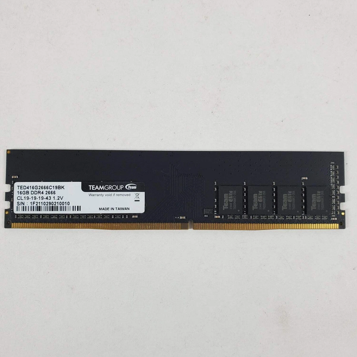Team Group PC4-21300 (DDR4-2666) Bus Speed DDR4 SDRAM Memory (RAM