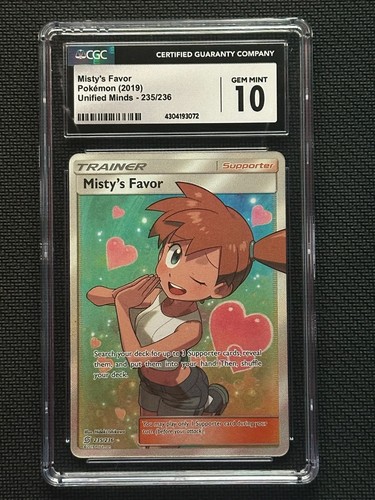 Misty's Favor graded CGC 10 for sale on eBay