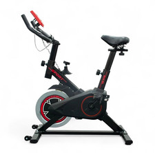 Indoor Exercise Bike Cycling Machine with  LCD Display Heart Rate Sensor RYDR