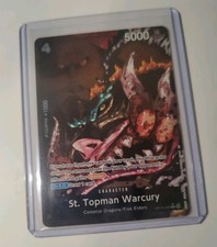 St. Topman Warcury (Alternate Art) OP13-089 Carrying On His Will Foil
