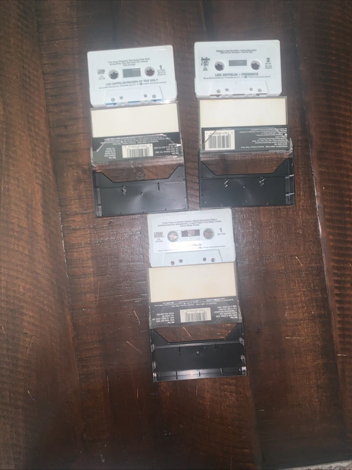 Led Zeppelin I Presence House Of The Holy Cassette Tape VG+/VG+ - Image 4 of 4