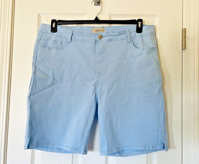 NWT Lola Jeans Vicky PCH High Rise 4 Way Stretch Shorts - 18/36 