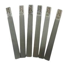 6x Gitarre Mutternfeilen Messmutter Schlitzfeile Set stabil tragbar praktisch