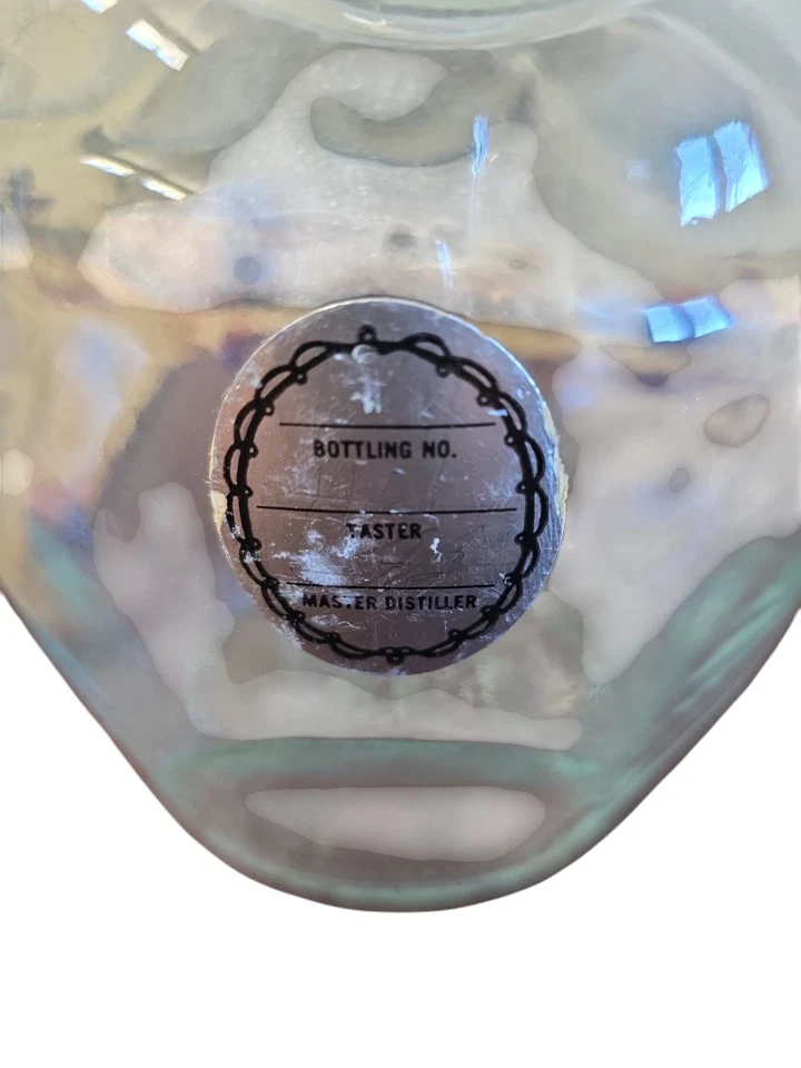 Jack Daniel's Clear Glass Bottle Decanter 1980 - Image 3 of 4