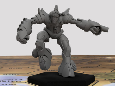 Battletech Miniatures - Copperhead CPR-HD-003 - 3D Printed - Defiance Exclusive