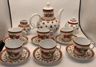 Vintage MCM Heinrich H & Co. Selb Bavaria Gypsy Floral Teapot C & S , 6 Cups Etc — photo 1
