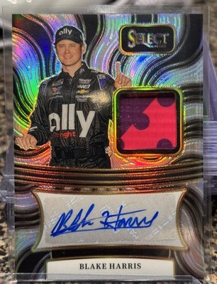 2025 SELECT RACING BLAKE HARRIS MEMORABILIA AUTO /99 #AM-BHS NASCAR