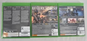 Xbox One w Power Cable and 1 Controller/3 Games (B0176G)