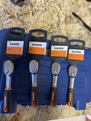 Bahco 6950 1/4'' Drive 72 Teeth Sealed Reversible Ratchet