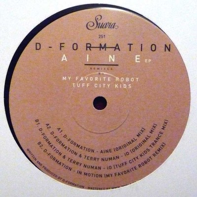 D-Formation - Aine EP - Vinyl Record 12 - F4593z