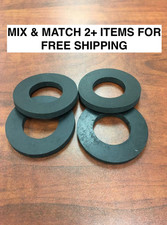 1-7/8" OD x 1" ID x 3/16" 4 Pack Oil Resistant Neoprene Rubber Washer Spacer