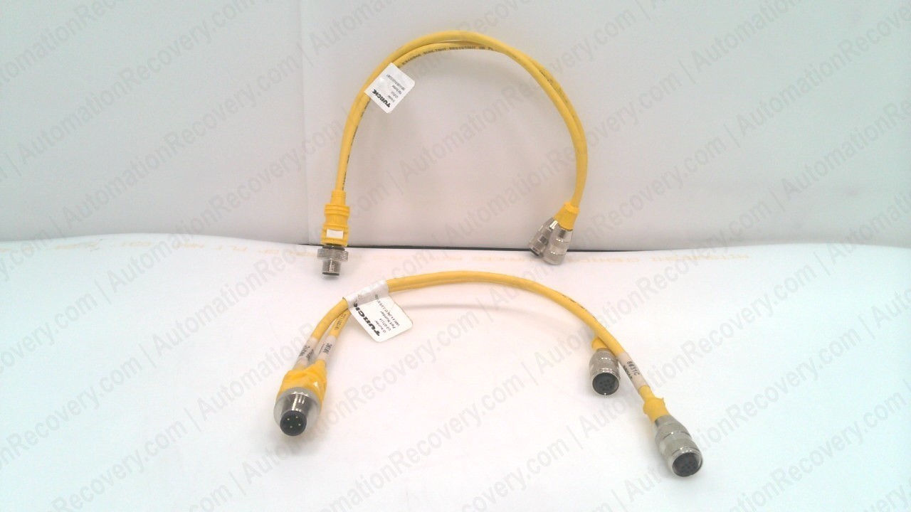 TURCK VBRS 4.4-2RK 4T-0.3/0.3/S1587, TRIPLE-ENDED SPLITTER, U2-07114 #344709