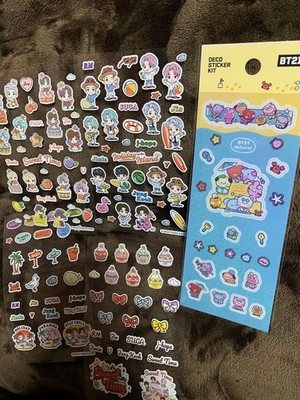 Bts Tinytan 5 Sticker Set