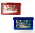 Authentic Pokémon Ruby & Sapphire Japan GBA 2002 Carts Only *New Batteries*