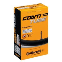 "Continental Fahrrad Schlauch Compact 24 24X1 1/4-1.75\" Schwarz Dunlopventil"