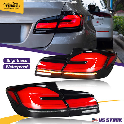 LED Tail Lights For BMW 5 Series F10 M5 2011-2016 Sequential Rear lamps Assembly