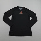 Arizona Diamondbacks Shirt Mens Medium Black Nike Pro Mock Neck Base Layer MLB