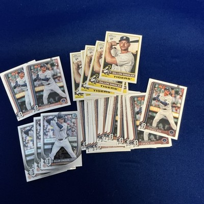 Dillon Dingler 30 count player lot of baseball cards - Topps Rookies 2024
