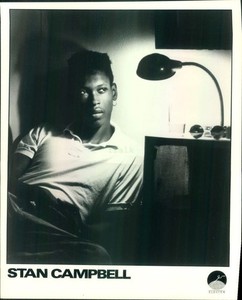 Press Photo: STAN CAMPBELL 8x10 B&W
