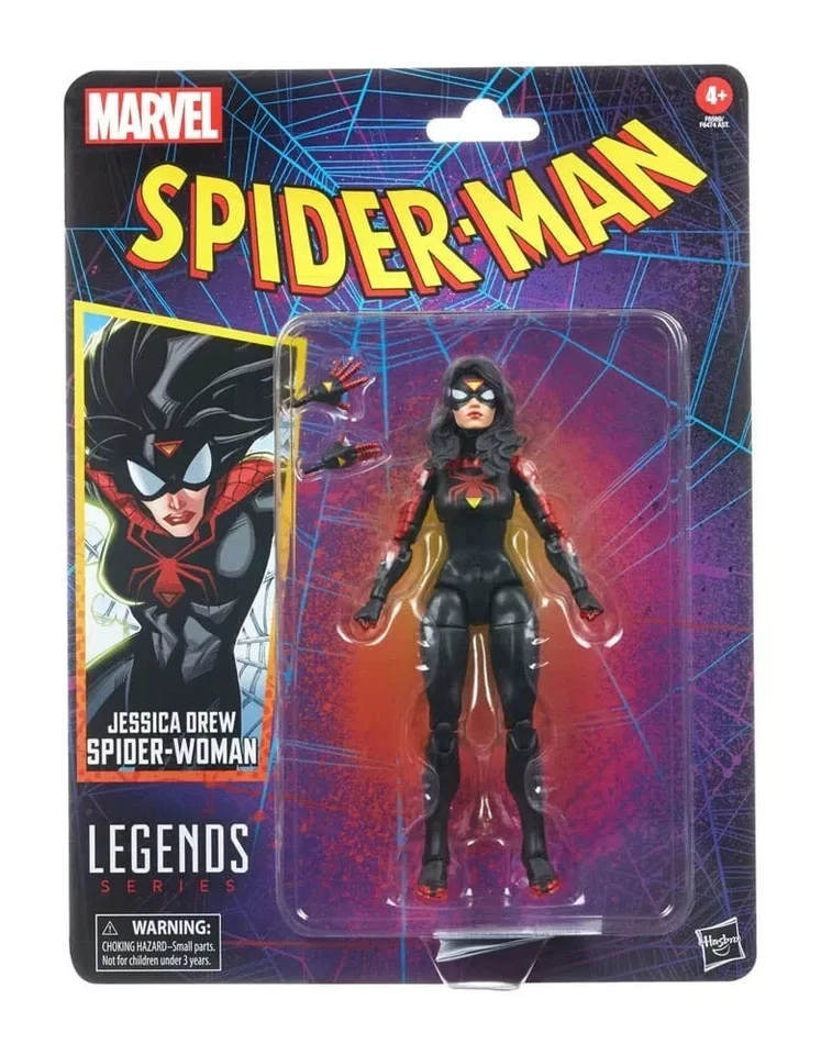 Marvel Legends Spider-Man Jessica Drew Spider-Woman Homme Gnagno Figure Hasbro - Photo 1/1