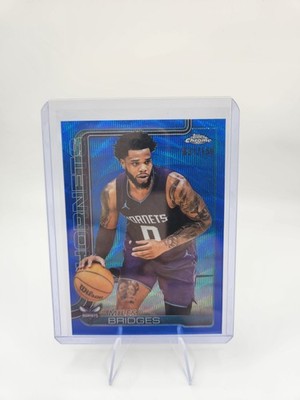 2025-26 Topps Chrome - Miles Bridges #30 Blue RayWave Refractor /150 Hornets