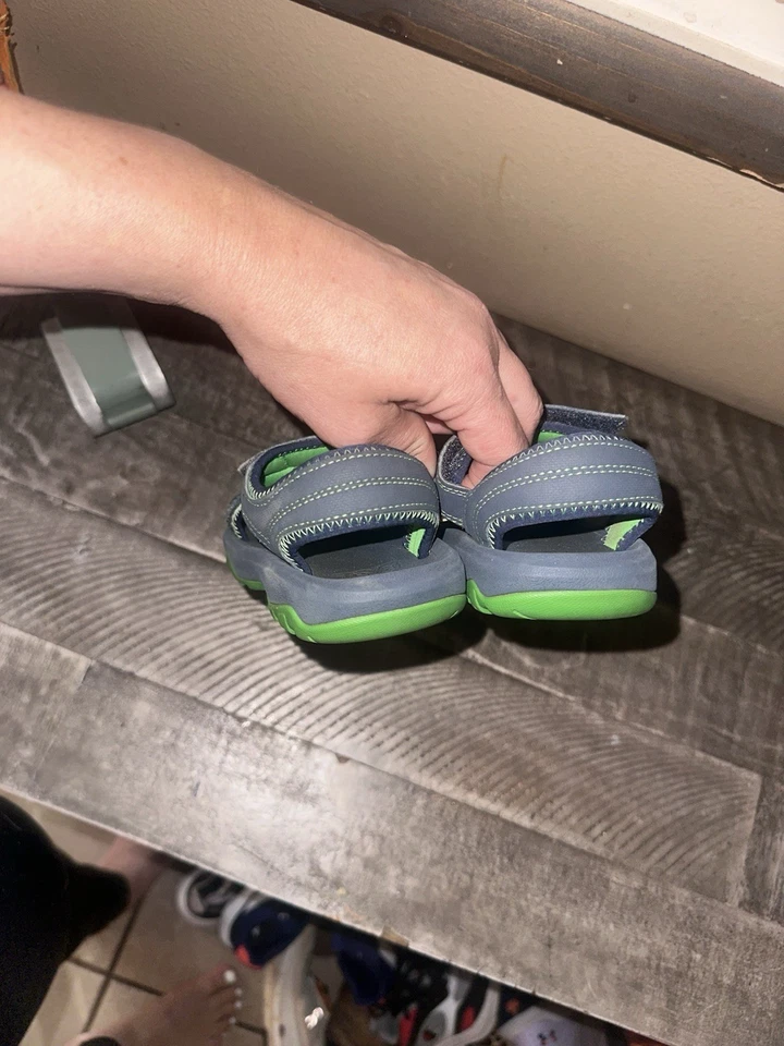 Little Kids Teva Psyclone XLT 1019538 Blue Outdoor Sandals Shoes Size 11 C - Image 4 of 4