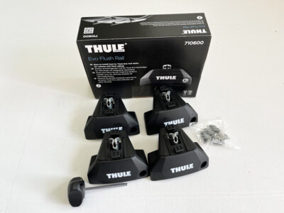 THULE 7106 Evo Flush Rail Fußsatz für integrierte Dachreling - 4 