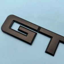 Rear Tailgate Emblem For 2015-2022 Mustang GT Badge Trunk Lid Replacement Black