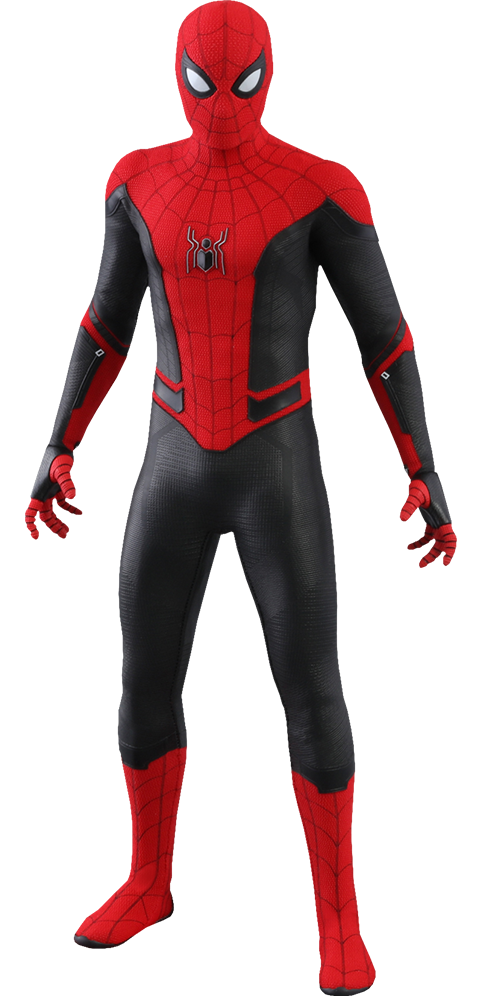 1:6 Hot Toys Spider-Man: Lejos de casa Figura Spider-Man (Upgraded