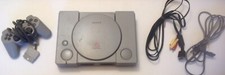 Sony Playstation 1 PS1 Console with Cables  Original Controller TESTED WORKING 