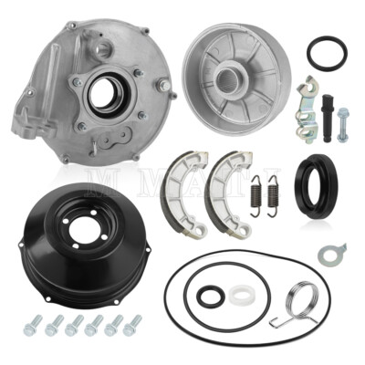 Rear Brake Drum Hub Plate Cover Bearing Seal for Honda TRX450FE TRX450FM 1998-04