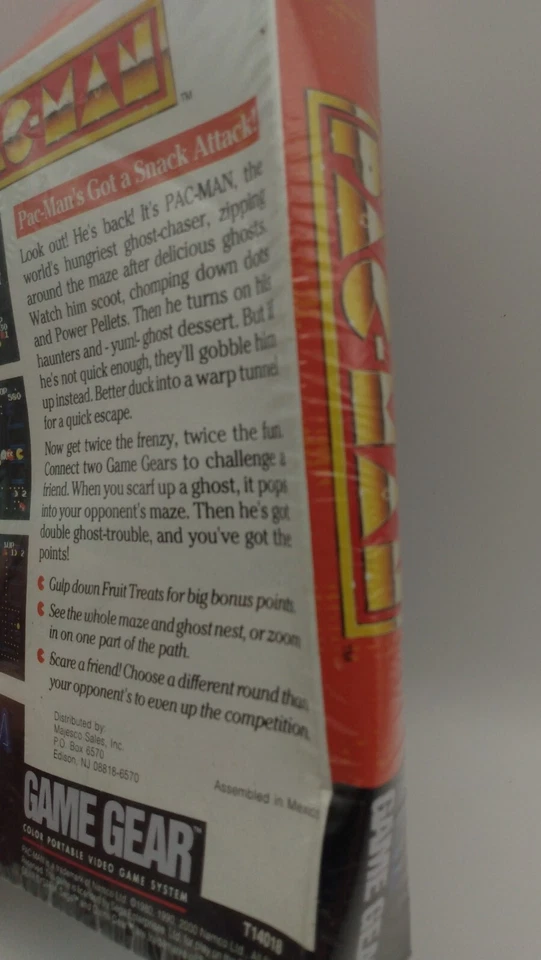 Sega Game Gear PAC-MAN / PACMAN (NAMCO) - NEW Sealed - Image 4 of 4