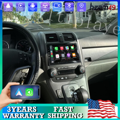 Stereo car radio multimedia player carplay gps for CR-V 2007 2008-2011