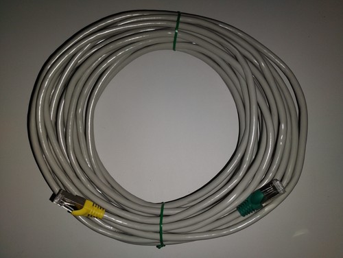 2M - Openreach Fibre Broadband - Business RJ45 Cat6 FTP Shielded cable - WHITE - 第 1/5 張圖片