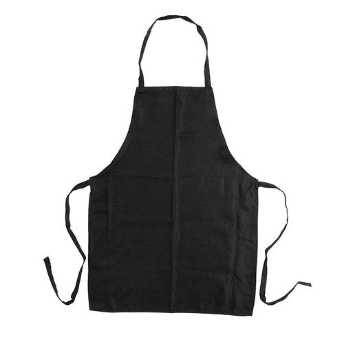 Waterproof Men Women Adjustable Bib Apron with Two Pockets Kitchen Cooking Apron - Picture 4 of 12
