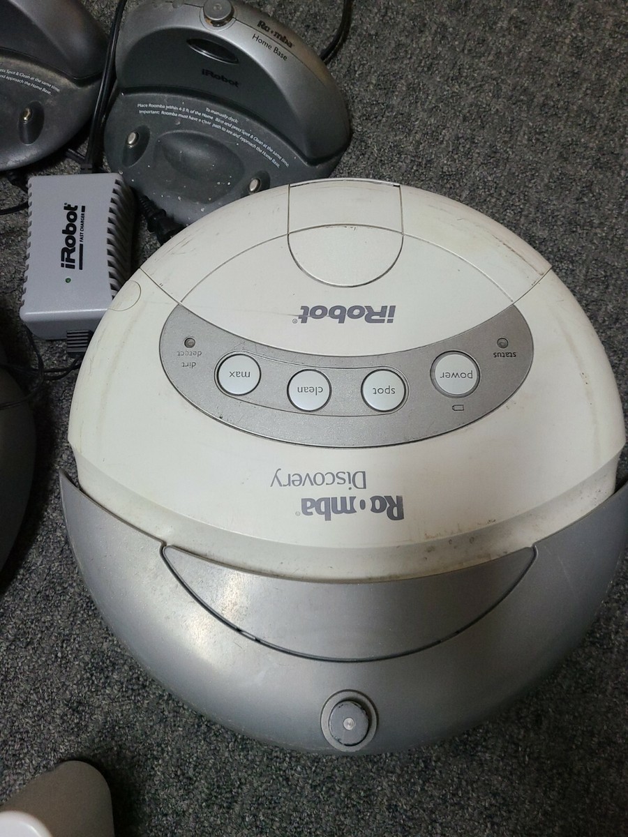 Lot of 3! Two iRobot Roomba Discovery Vacuums Model 4210 + another