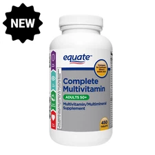 Equate Complete Multivitamin/Multimineral Supplement for Adults 50+ - 450 Count
