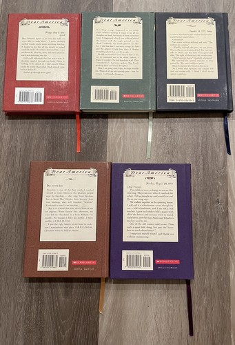 Dear America Hardcover Book Bundle Lot 5 Books, Early Books 1996-1998 All 1st Ed - Imagen 2 de 23