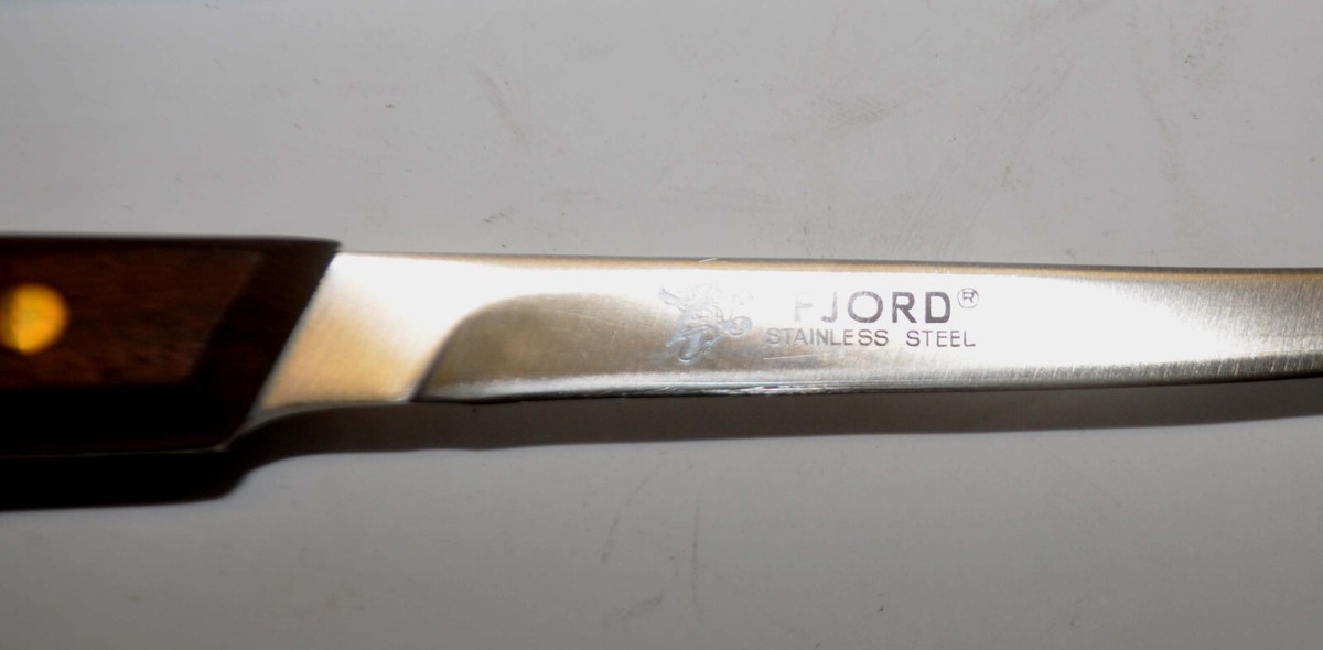 Fjord Japan Fishing Stainless Steel 6 Inch Fillet Knife w/ Sheath