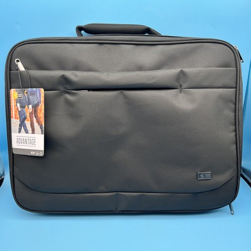 Case Logic Advantage Polyester Laptop Briefcase for 17.3"" Laptops