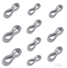 10 Pack 7Ft RJ11 4C Modular Telephone Cable Reverse, Telephone Cord Reverse