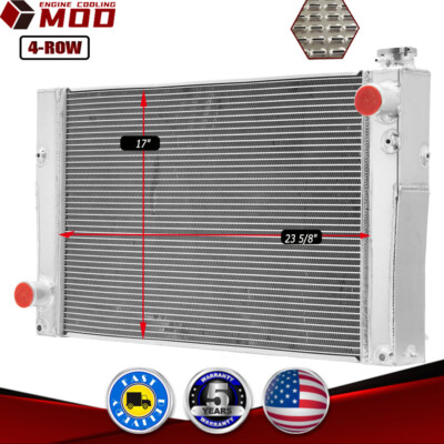 For Case SR175,SR200,SV185,TR270/New Holland C227,L218,L220 4-Core Radiator
